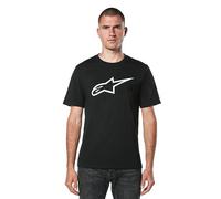 Alpinestars Ageless 2.0 Csf Tee T-Shirt para Hombre Camiseta de Manga Corta con Cuello Redondo Negro/Blanco M