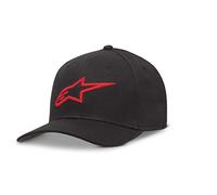 Alpinestars, Ageless Curve, Gorra De Beisbol, Negro/Rojo, S/M, Hombre