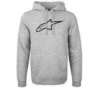 Alpinestars Ageless Hoodie V3 Sweatshirt Sudadera con Capucha para Hombre Gris Jaspeado/Negro XXL