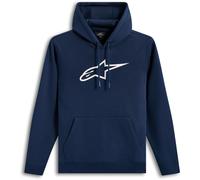 Alpinestars Ageless V3 Sudadera con capucha, azul/blanco, Talla XL