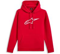 Alpinestars Ageless V3 Sudadera con capucha, Rojo/Blanco, Talla XL