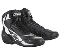Alpinestars Alpinestar, Botas de Motociclista Unisex Adulto, Negro Blanco, 44 EU
