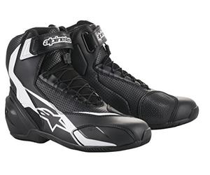 Alpinestars Alpinestar, Botas de Motociclista Unisex Adulto, Negro Blanco, 44 EU