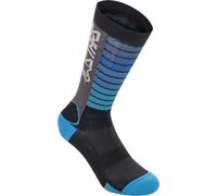 Calcetines Alpinestars Drop 22 Negro/AguamarinaL Negro,Aguamarina