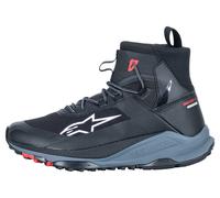 Alpinestars Speedforce XR Zapatos de moto, negro-gris-rojo, tamaño 47 para Hombres