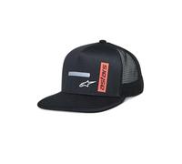 Alpinestars Alter Trucker Hat Gorra Deportiva Ajustable Base Cap béisbol, Negro/Negro, Talla única para Hombre