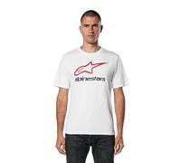 Camiseta Alpinestars Always 2.0 CSF Blanco/Rojo/NegroS Blanco,Rojo,Negro
