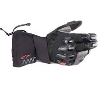 Alpinestars AMT-10 Drystar® XF Winter Guantes de motocicleta impermeables, negro-gris, tamaño S