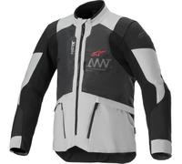 Alpinestars AMT-7 Air Chaqueta Textil Moto, negro-gris-blanco, tamaño M para Hombres