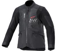 Alpinestars AMT-7 Air Chaqueta Textil Moto, negro, tamaño L para Hombres