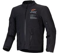 Alpinestars AMT-8 Stretch Drystar XF Chaqueta textil de moto impermeable, negro, tamaño S para Hombres