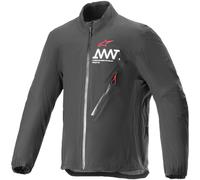 Alpinestars AMT Storm Gear Drystar XF chaqueta textil impermeable, negro, Talla XL