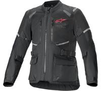 Alpinestars Andes Air Drystar chaqueta textil impermeable para motocicletas, negro, Talla S