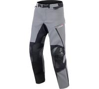 Alpinestars Andes Pro Drystar XF pantalones textiles impermeables para motocicletas, gris/negro, Talla 2XL
