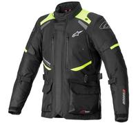 Alpinestars Andes V3 Drystar Motocicleta Moto Chaqueta Negro Amarillo Flo
