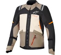 Alpinestars Chaqueta Andes V4 Drystar textil impermeable nogal y negro M