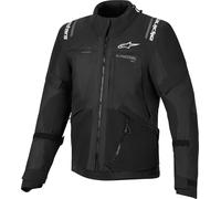 Alpinestars Andes V4 Drystar Chaqueta textil impermeable para motocicleta, negro, Talla 4XL