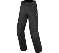 Alpinestars Andes V4 Drystar Pantalones textiles de motocicleta impermeables, negro, Talla Short 5XL