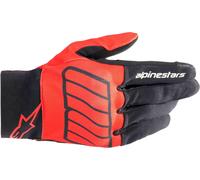 Alpinestars Aragon Guantes de motocicleta, rojo/negro, Talla 2XL