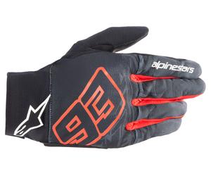 alpinestars Aragón Guantes Negro/Gris/Rojo XL unisex