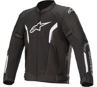 Alpinestars AST-1 V2 Air Chaqueta textil de motocicleta, negro-blanco, tamaño 2XL para Hombres