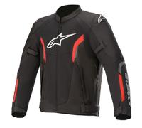 Alpinestars AST V2 Air, chaqueta textil M male Negro/Rojo Neón