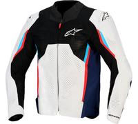 Alpinestars AST V3 Air, chaqueta textil 4XL male Plata/Negro/Azul Oscuro/Rojo Claro