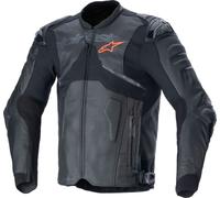 Alpinestars Atem V5 Chaqueta de cuero de moto perforada, negro, Talla 52