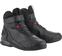 Alpinestars Austral GTX Zapatos de moto impermeables, negro-gris, tamaño 42 43 para Hombres