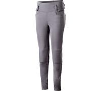 Alpinestars Banshee Motocicleta de Mujer Leggins, gris, tamaño 2XL