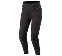 Alpinestars Banshee Mujer Motocicleta Leggings Pierna Corta Negro