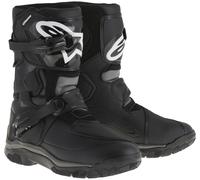 Alpinestars Belize Drystar Botas moto impermeable, negro-blanco, tamaño 47 para Hombres