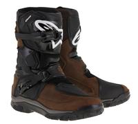 Alpinestars Belize Drystar Motocicleta Moto Botas Impermeable Marrón Negro