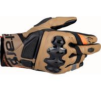 Alpinestars Belize V3, guantes Drystar S male Marrón Claro/Negro