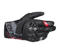 Alpinestars Belize v3 Drystar Guanti da moto impermeabili, nero/grigio/rosso, XL
