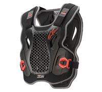 Alpinestars Bionic Action Chaleco Protector (Black/Red,M/L)