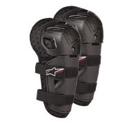 Alpinestars Bionic Action Kickstart Knee Guards Black Red, Talla: One Size