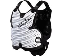 alpinestars Acción biónica V2 coraza Blanco/Negro M/L unisex