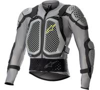 Chaqueta protectora Alpinestars Bionic Action V2 Gris-negro-amarillo fluor L