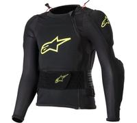 ALPINESTARS Protecciones Bionic Plus Junior Black / Yellow Fluo S/M