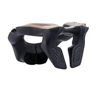 Alpinestars Support Protector de cuello juvenil, negro-naranja para Hombres
