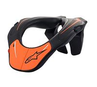 Alpinestars Support Protector de cuello juvenil, negro-naranja para Hombres