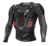 Chaqueta de Protección Alpinestars Bionic Plus V2 Negro/Antracita/RojoXXL Negro,Antracita,Rojo