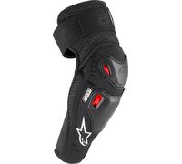 Coderas Alpinestars Bion PR PLASMA Motocross Negro-Rojo-Blanco (Par) L/XL Negro