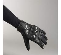 Alpinestars Black Sz M Alpinestars SMX-1 Air V2 - Guante de cuero ventilado para motocicleta