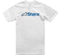 §Camiseta Alpinestars Blaze 2.0 CSF Blanco-Azul Marino-Azul§