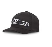Alpinestars, Blaze Flexfit Hat, Gorra de béisbol, Hombre, Adulto, 1039-81011, 23X, blanco y negro