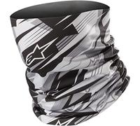 Alpinestars Blurred Cuello tubo, negro/gris, Talla única