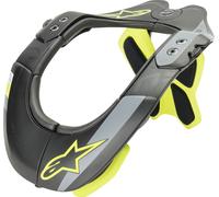 alpinestars BNS Tech-2 Collarín cervical Negro/Amarillo neón XS/S unisex