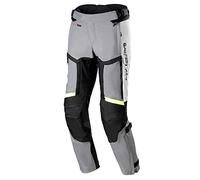 Alpinestars Bogota Pro Drystar 4 Seasons Impermeable Pantalones Textiles de Motocicleta (Gray/Yellow,XL)